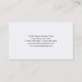 Seekompass-Visitenkarte Visitenkarte (Rückseite)