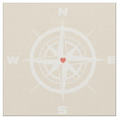 Seekompaßgewebe Stoff (Nahaufnahme)