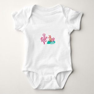 Seekoralle Baby Strampler