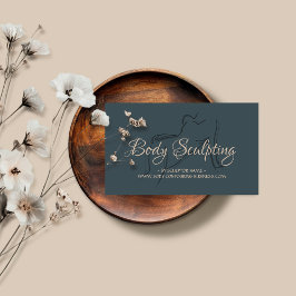 Seekörper Bildhauerei konturierender Wellness-Cent Visitenkarte