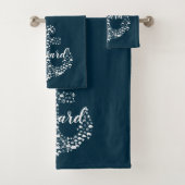 Seekritter Anker Nautik / Küste Badhandtuch Set (Insitu)