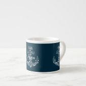 Seekritter Anker Nautik / Küste Espressotasse (Vorderseite Rechts)