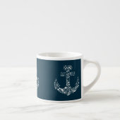 Seekritter Anker Nautik / Küste Espressotasse (Rechts)