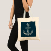 Seekritter Anker Nautik / Küste Tragetasche (Vorderseite (Produkt))