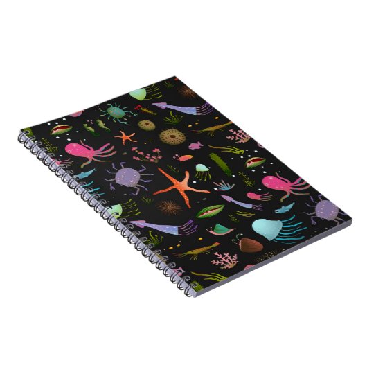 Seekritter-Muster Notizblock (Rechte Seite)