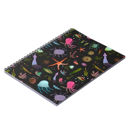 Seekritter-Muster Notizblock (Linke Seite)