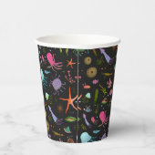 Seekritter-Muster Pappbecher (Rechts)