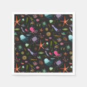 Seekritter-Muster Serviette (Vorderseite)