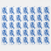 Seekuh-Flanelldecke Fleecedecke (Vorderseite (Horizontal))