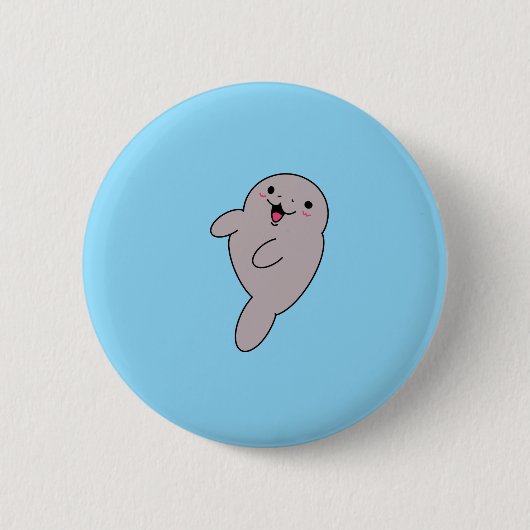 Seekuh-Knopf Button (Vorderseite)