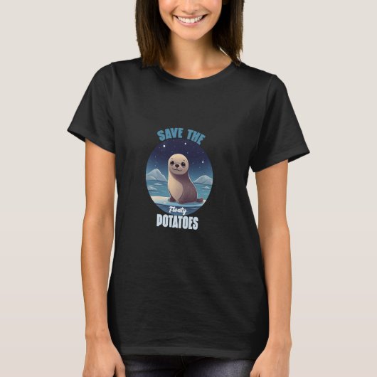 Seekühe Manatees T-Shirt (Vorderseite)