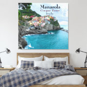 Seeküste Cinque Terre Manarola Italien Leinwanddruck (Insitu (Schlafzimmer))