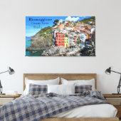Seeküste Cinque Terre Riomaggiore Italien Leinwanddruck (Insitu (Schlafzimmer))
