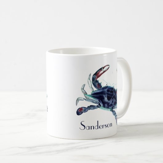 Seeküste Kaffeetasse (VorderseiteRechts)