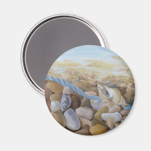 Seeküste Magnet (Vorderseite/Rückseite)