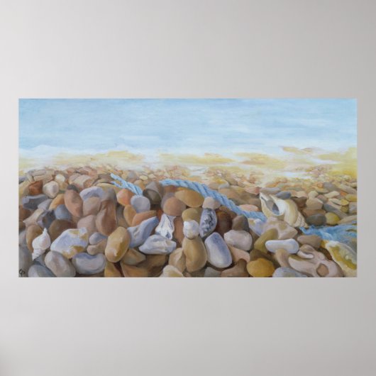 Seeküste Poster (Vorne)