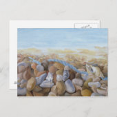 Seeküste Postkarte (Vorne/Hinten)