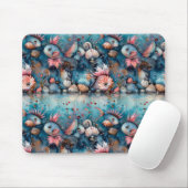 Seelachs lustige Fischbewohner Mousepad (Mit Mouse)