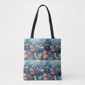 Seelachs lustige Fischbewohner Tasche (Vorderseite)