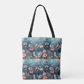 Seelachs lustige Fischbewohner Tasche (Rückseite)