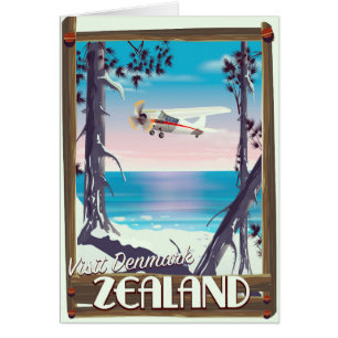 Seeland Dänemark Reiseplakat