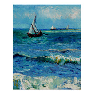 Seelandschaft bei Les Saintes-Maries Fine Art Poster