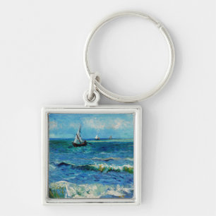 Seelandschaft bei Les Saintes-Maries Fine Art Schlüsselanhänger