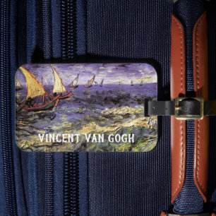 Seelandschaft bei Saintes Maries von Vincent van G Gepäckanhänger