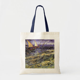Seelandschaft bei Saintes Maries von Vincent van G Tragetasche