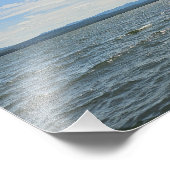Seelandschaft Fotodruck (Ecke)