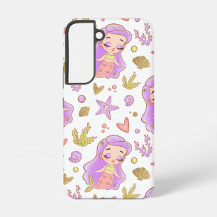 Seelandschaft mit Strand, große Welle und Mount Se Samsung Galaxy Hülle