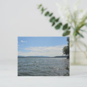 Seelandschaft Postkarte (Stehend Vorderseite)