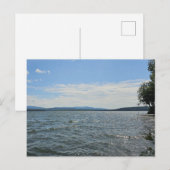 Seelandschaft Postkarte (Vorne/Hinten)