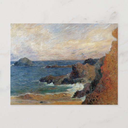 Seelandschaft Postkarte (Vorderseite)