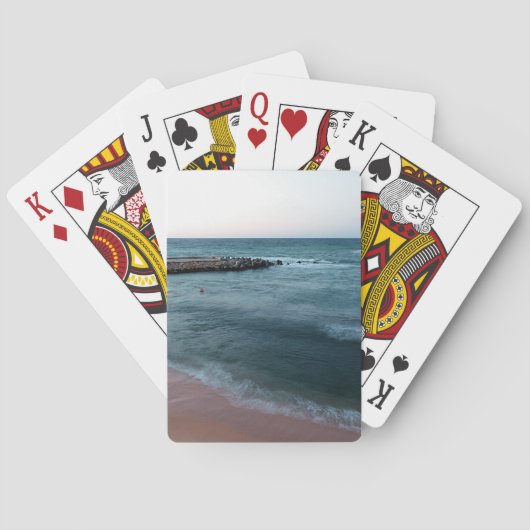 Seelandschaft Spielkarten (Rückseite)