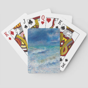 Seelandschaft von Pierre-Auguste Renoir Kunst Spielkarten