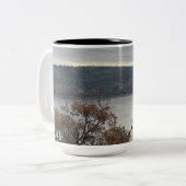 Seelandschaft Zweifarbige Tasse (Vorderseite Links)
