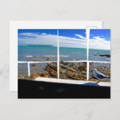 Seelandschaftspostkarte Postkarte (Vorne/Hinten)