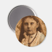 Seele Augen Digitale Kunst Magnet (Vorderseite/Rückseite)