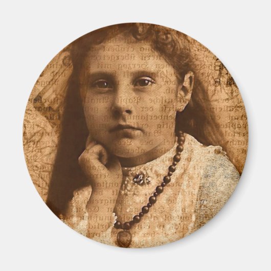 Seele Augen Digitale Kunst Magnet (Vorne)