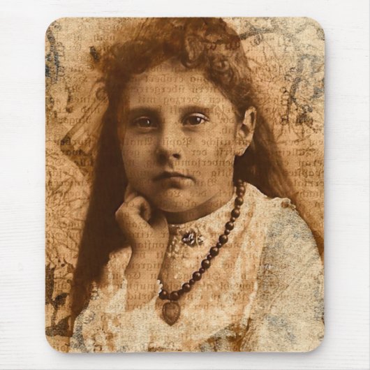 Seele Augen Digitale Kunst Mousepad (Vorne)