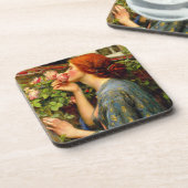 Seele der Rose John William Waterhouse Getränkeuntersetzer (Linke Seite)