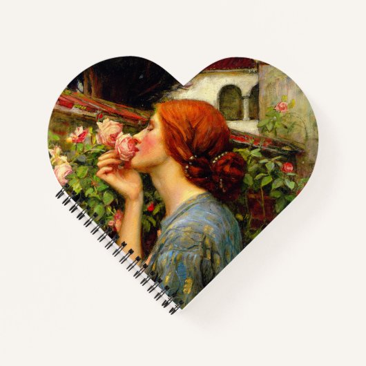 Seele der Rose John William Waterhouse Notizblock (Vorderseite)