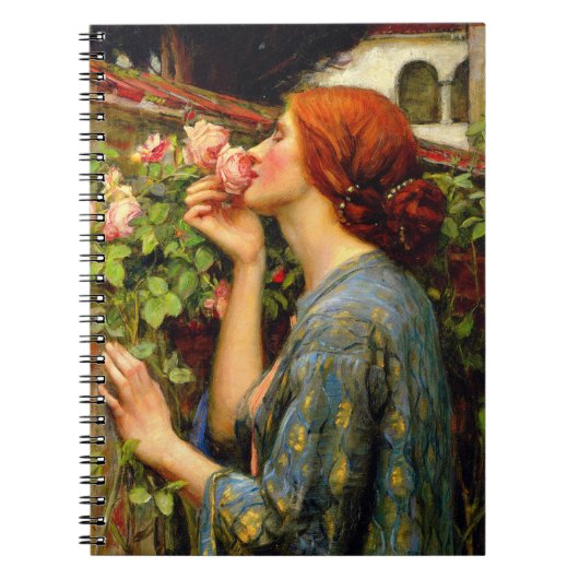 Seele der Rose John William Waterhouse Notizblock (Vorderseite)
