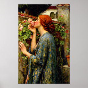 Seele der Rose John William Waterhouse Poster