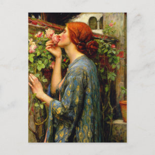 Seele der Rose John William Waterhouse Postkarte