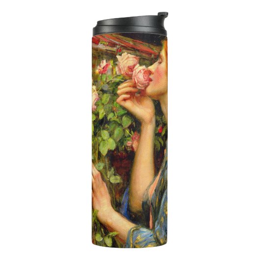 Seele der Rose John William Waterhouse Thermosbecher (Nach links gedreht)