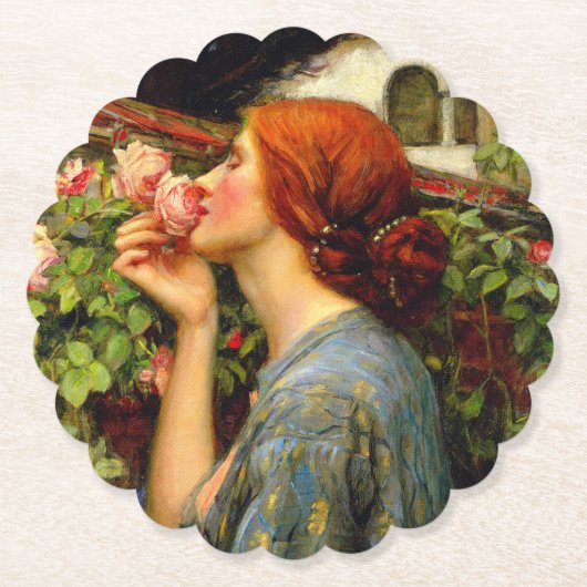 Seele der Rose John William Waterhouse Untersetzer (Vorderseite)