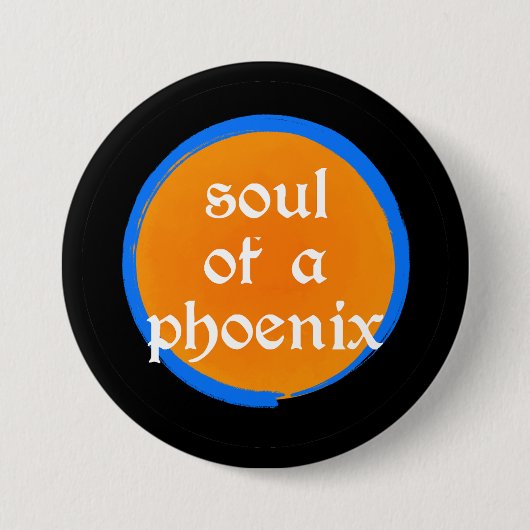 Seele eines Phönix-Buttons Button (Vorderseite)