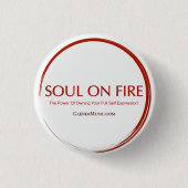 Seele in Flammen Button (Vorderseite)